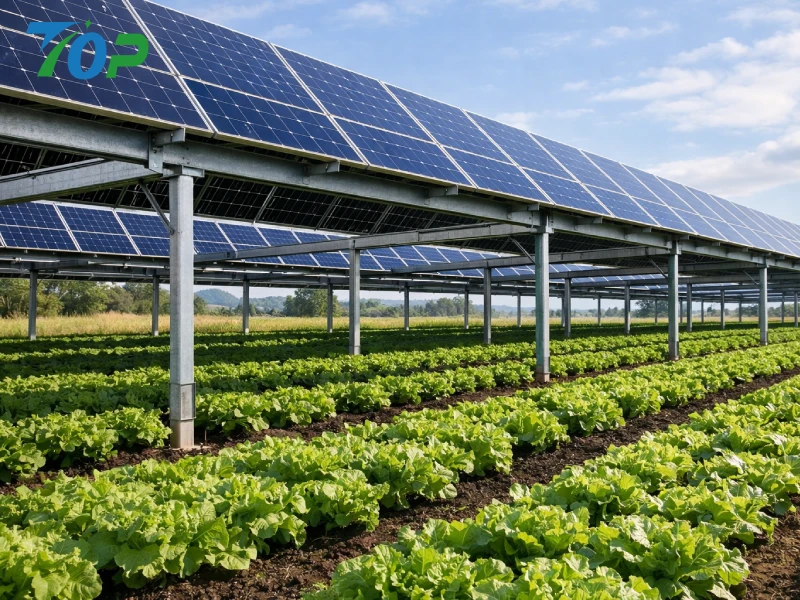 Agrivoltaics: چگونه می توان محصولات پرمحصول را در زیر پانل های خورشیدی رشد داد