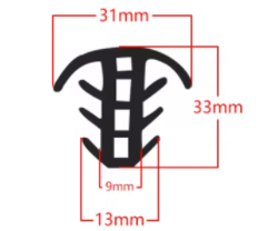 Solar Panel Sealing Waterproof Rubber Strip